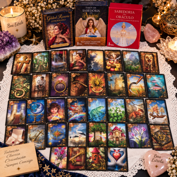 Consulta de Tarot, Baralho cigano e oráculos.