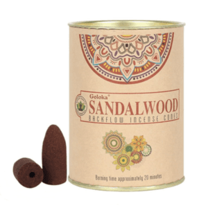 Incenso de Afluxo - Goloka Sândalo