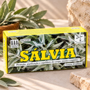 Defumador de Sálvia Branca - Natureza Espiritual