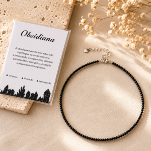 Colar de Obsidiana