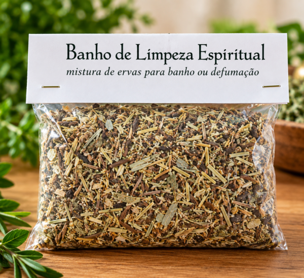 Banho de Limpeza Espiritual - mistura de ervas para banho ou defumação