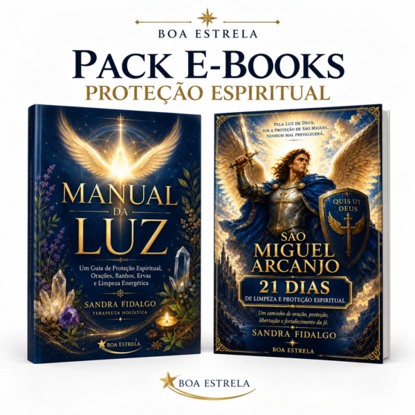 Pack E-books - Manual da Luz + 21 Dias com São Miguel Arcanjo